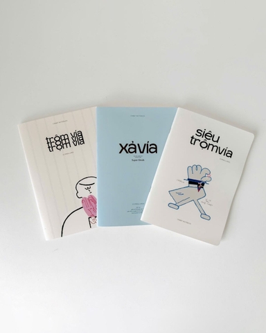 Combo 3 Vở cornell 120 trang 70gsm Trộm vía