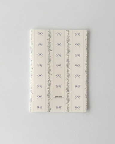 Vở kẻ ngang 80gsm 80 trang The Reverie Diary - Hoa Nơ Xanh Nhỏ