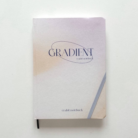 Sổ tay dotgrid 130gsm Gradient Trắng