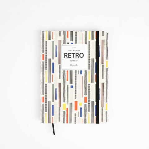 Sổ tay Retro be - trơn