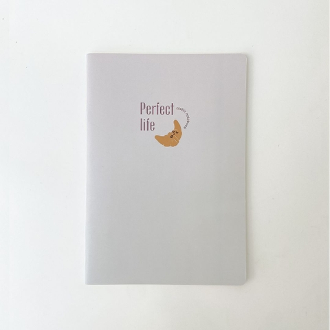 Vở kẻ ngang 80 trang - Perfect Life Croissant tím
