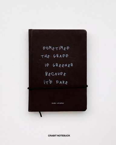 Sổ tay A5 chấm dot 130gsm 110 trang A Few Notes - The Grass