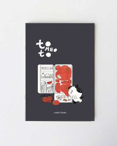 Vở kẻ ngang chấm 100 trang 80gsm Tomeoto Fridge