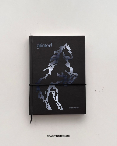 Sổ tay A5 kẻ ngang 132 trang 130gsm Chấm bi - Ngựa Đen