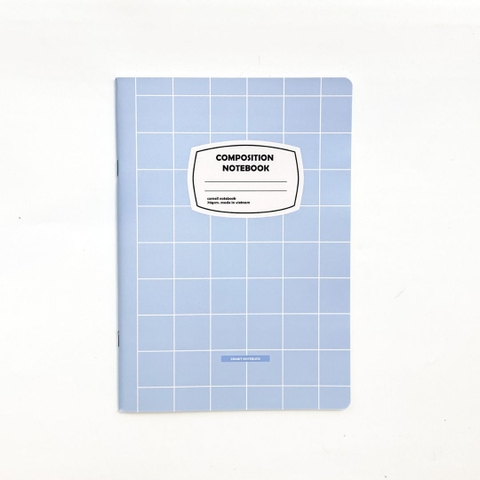 Vở cornel kẻ ngang 120 trang Composition Collection - Xanh biển
