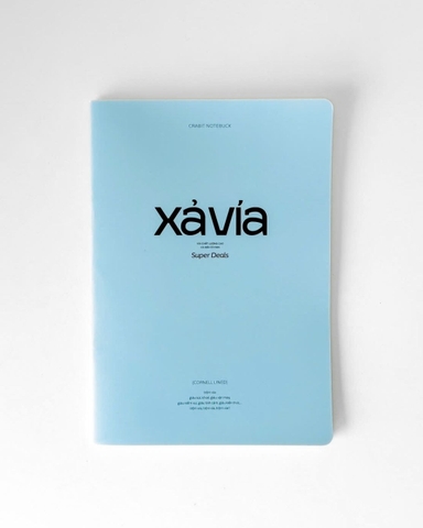 Vở cornell kẻ ngang 120 trang 70gsm Trộm vía - Xả Vía