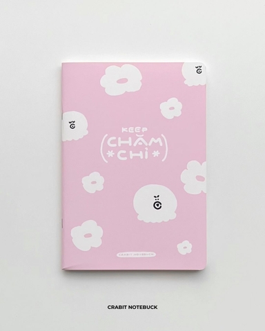 Vở kẻ ngang 100 trang 80gsm Chăm chỉ - Keep Chăm chỉ hồng