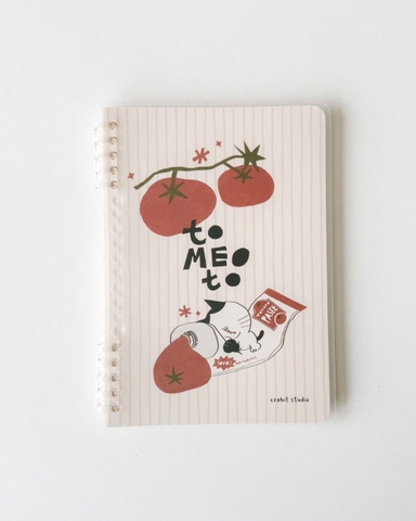 Sổ còng a5 slim binder 100gsm grid - Tomeoto Paste