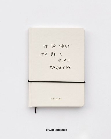 Sổ tay A5 grid 130gsm 110 trang A Few Notes - It's Okay To Be A Slow Creator