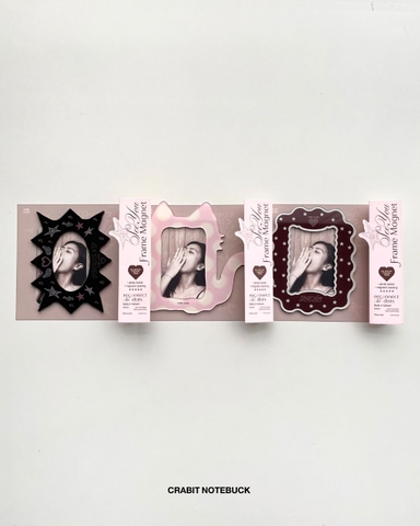 Khung ảnh nam châm polaroid Chấm bi