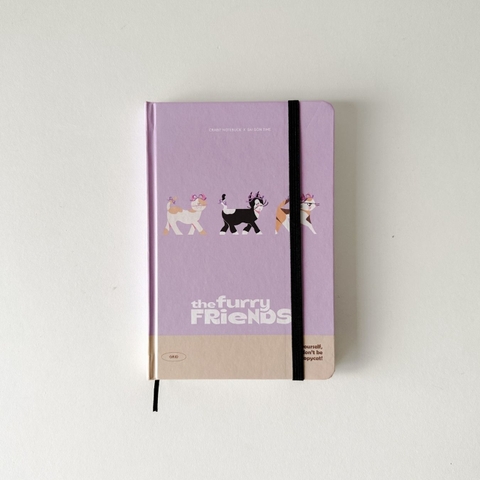 Sổ tay bỏ túi Grid The Furry Friends Crabit x SGT - Tam ca