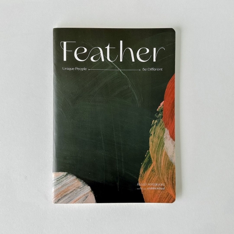 Vở kẻ ngang 120 trang Feather Xanh
