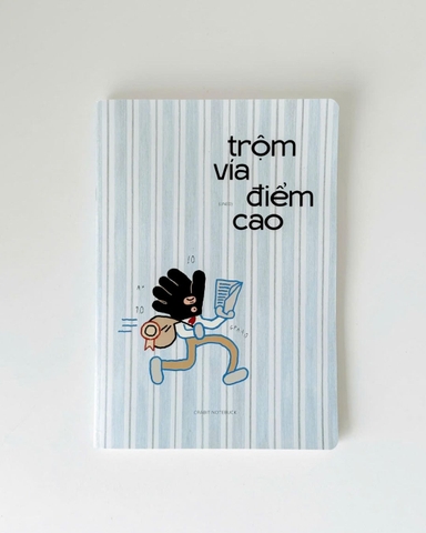Vở kẻ ngang 120 trang 70gsm Trộm vía - Vía điểm cao