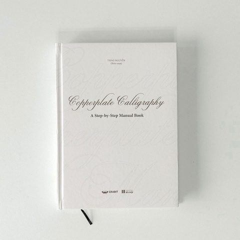 Sổ luyện viết Copperplate Calligraphy dành cho người mới bắt đầu
