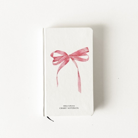 Sổ dot handy Ribbon Collection Nơ Hồng To