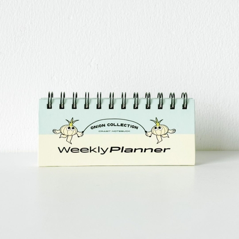 Sổ lịch tuần lò xo mini - Onion Hành nhảy dây