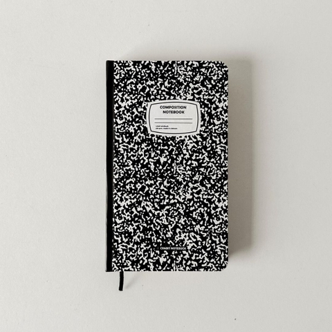 Sổ kẻ ngang handy 140 trang 130gsm Crabit Composition Collection