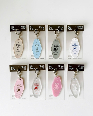 Móc khoá Trộm vía Hotel Keychain