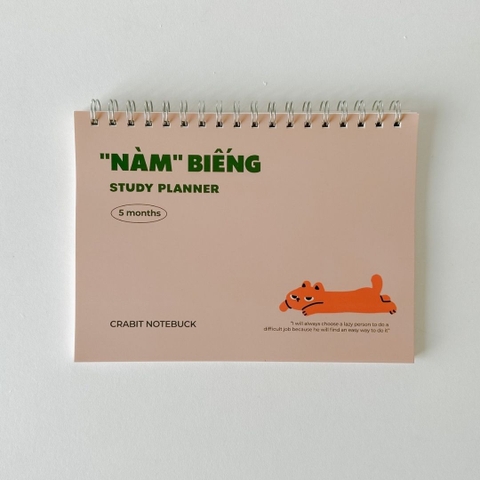 Sổ kế hoạch hoc tập Study Planner - 