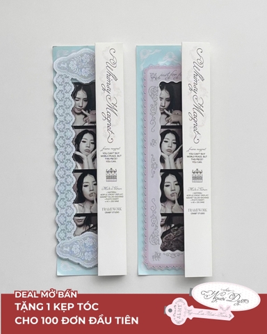 Khung ảnh nam châm Ren Framework - Photo strip 4 ảnh