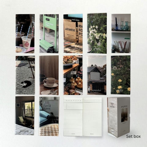 Sổ lịch 2024 handy 12 cuốn kế hoạch từng tháng daily planner