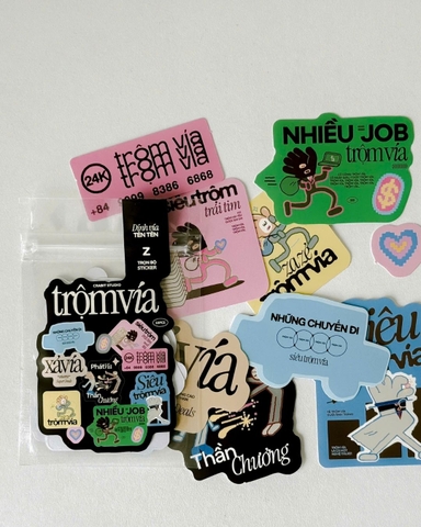 Sticker Dính Vía Tẻn Tẻn Z