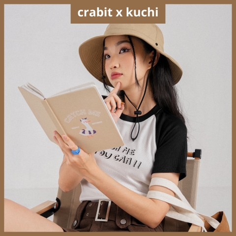Áo croptop Catch me - Crabit x Kuchi - Great like Goose