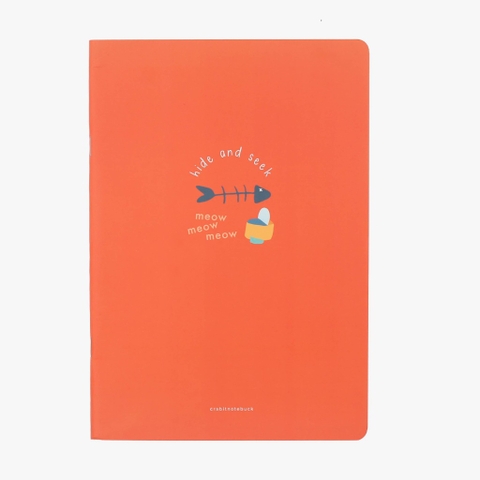 Vở ô vuông 120 trang - Xương cá