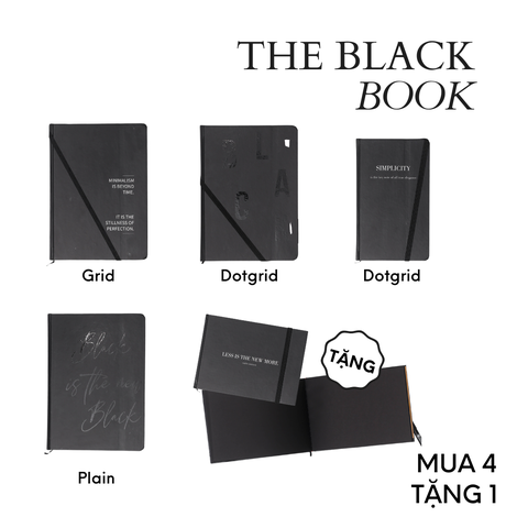 Combo Sổ Đen - 130GSM