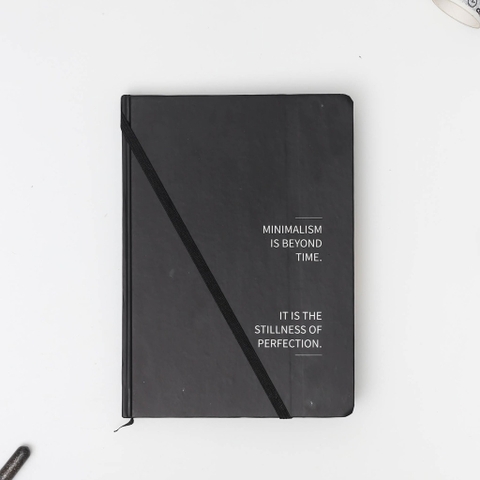 Sổ Grid Minimalism - The Black Book 130GSM