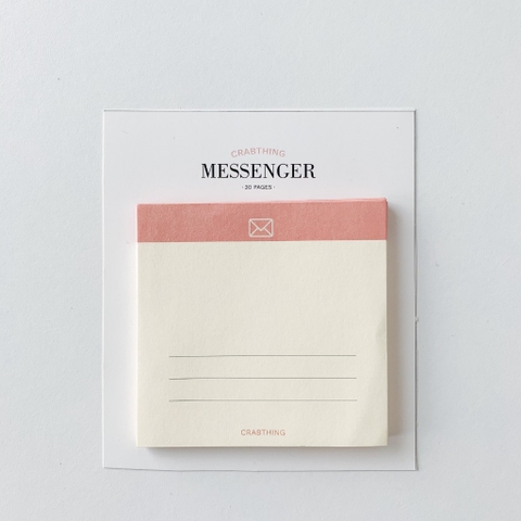 Messenger Note - Crabit Notepad