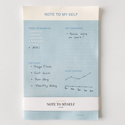 Note to Myself - Crabit Notepad