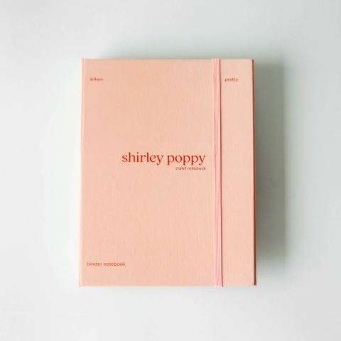 Sổ còng A5 6 lỗ - Shirley Poppy