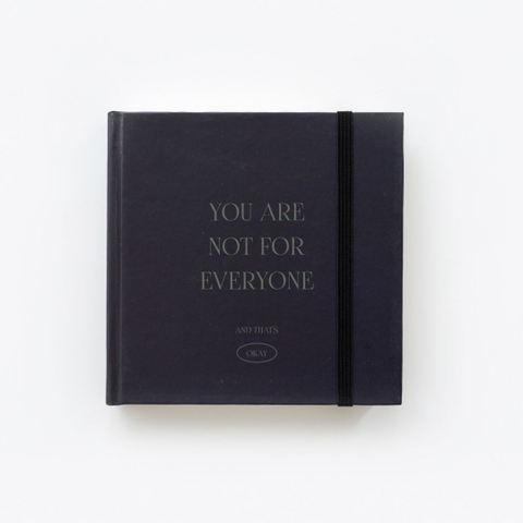 Sổ dot khổ vuông 144 trang 130gsm Crabit - Xanh Đen