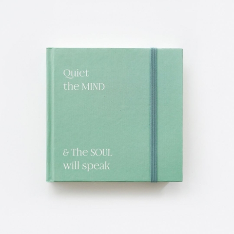 Sổ trơn hình vuông không dòng kẻ 144 trang 130gsm Crabit - Xanh Mint