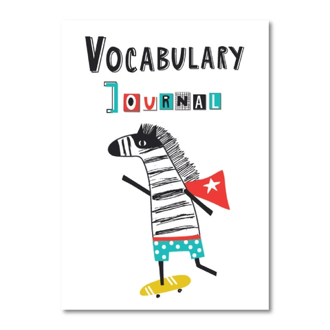 Combo 5 vở học từ mới - Ngựa Vằn