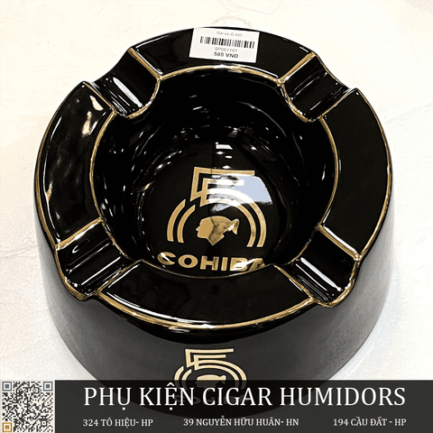 Gạt tàn 4 điếu COHIBA bản kỉ niệm 50 năm