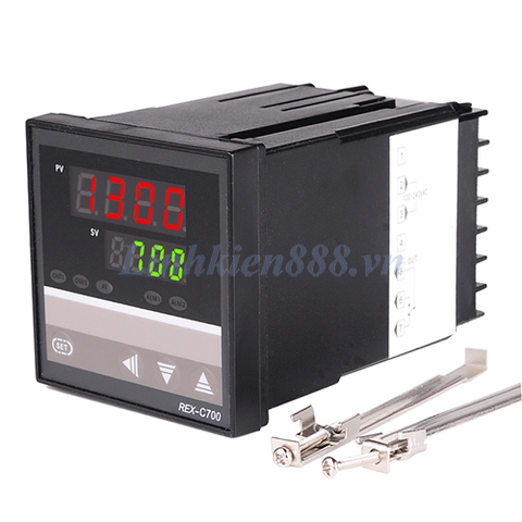 Bộ điều khiển nhiệt độ REX-C900 đầu vào cảm biến loại PT100 đầu ra relay 220V