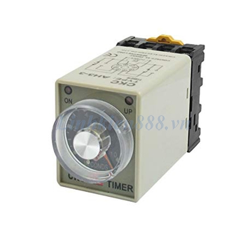 Relay thời gian AH3-3 10 phút điện áp 220V AC