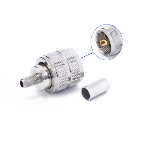 Đầu UHF-J-3 Hàn cáp RG58, RG400