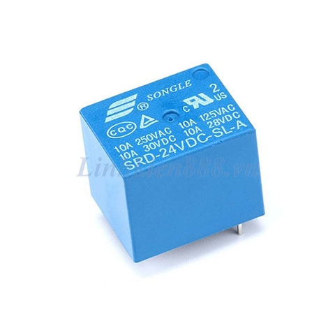 Relay SRD-24VDC 4 chân 10A