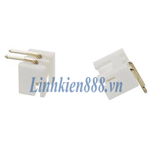 Header 2P XH2.54 2P đực cong 2.54mm( 5con /túi)