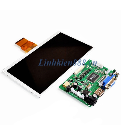 Màn hình TFTLCD 7 inch tương thích với Banana Pi, Raspberry Pi giao tiếp HDMI 7
