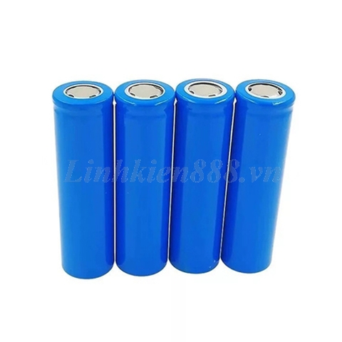 Pin lithium 18650 2000mAh đầu phẳng