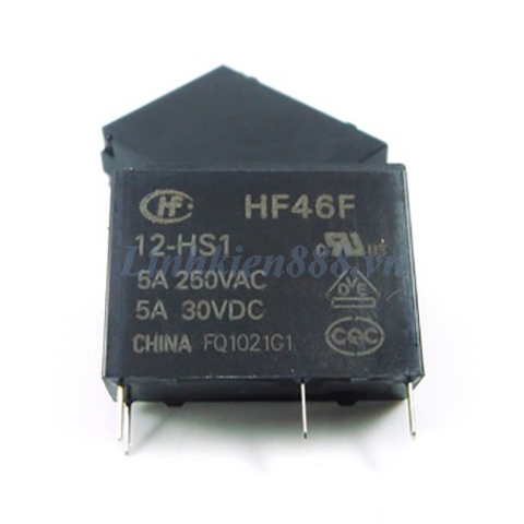 Relay HF46F 12VDC 4 chân 5A