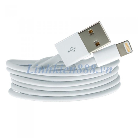 Cáp sạc điện thoại và data cho Iphone 5/6/7 TPE dài 1.5m