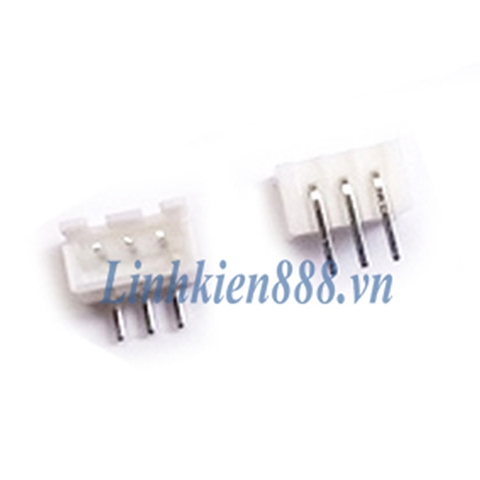 Header 3P XH2.54 3P đực cong 2.54mm( 3con /túi)