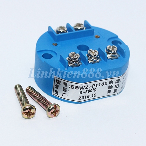 Module chuyển đổi PT100 sang 4-20mA loại chất lượng cao 0-200 độ