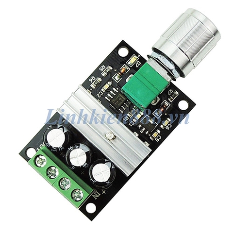 Module điều khiển động cơ kiểu PWM 6V-28V 3A có chiết áp 1203B