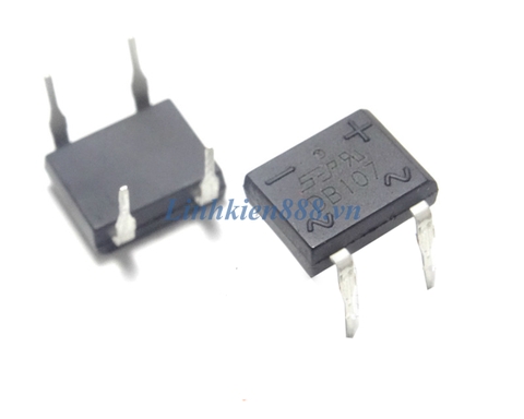 Diode cầu DB107 1A 1000V  DIP4